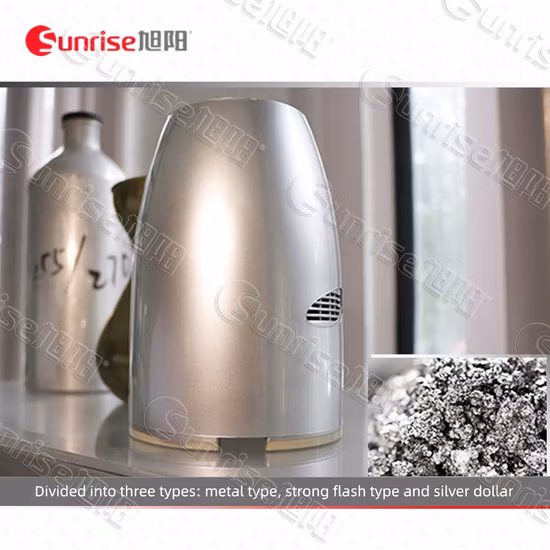 Pigmento in pasta di alluminio non sfogliante per vendite calde con superficie liscia per vernici di rifinitura automobilistica Rivestimenti, lotti master, plastica